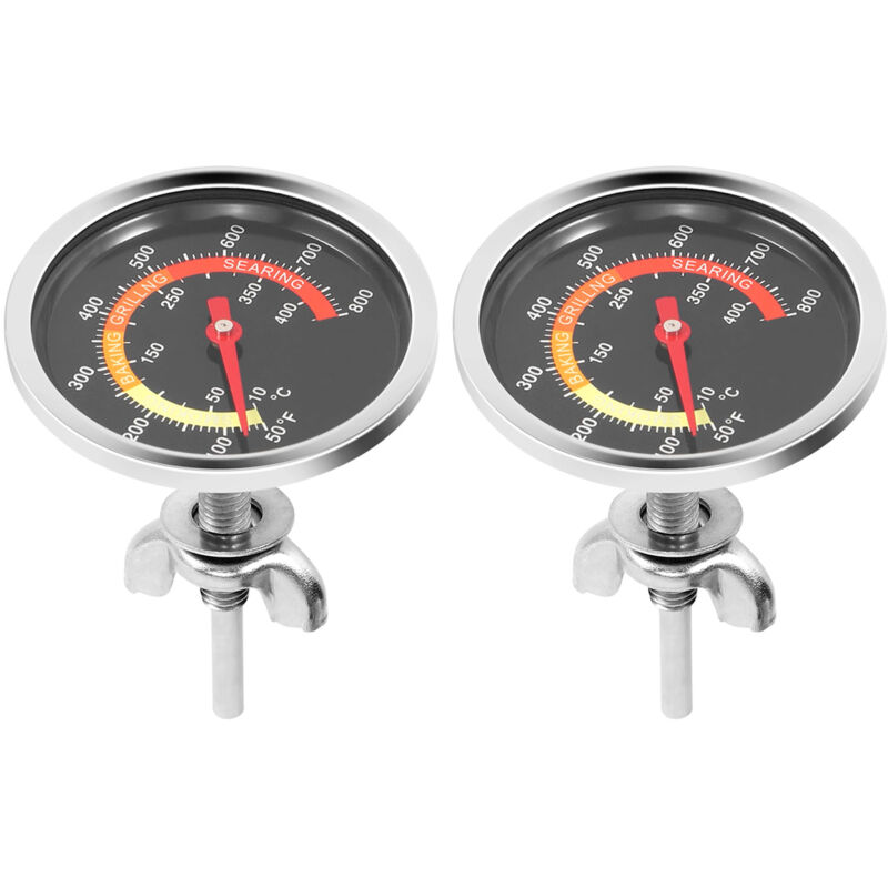 Image of Misuratore di temperatura per barbecue, termometro per forno per pizza e barbecue