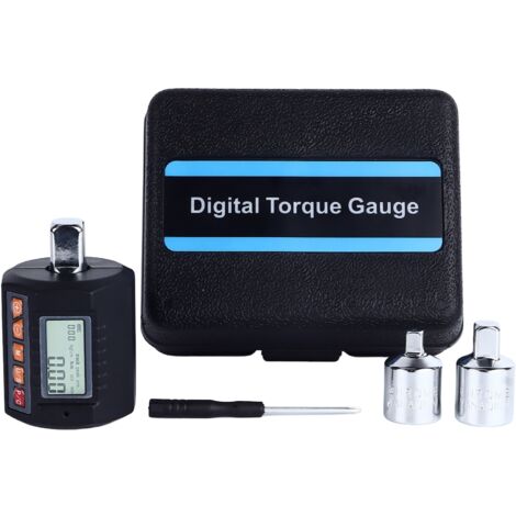 Misuratore di torsione con display digitale, allarme luminoso, adattatore per chiave portatile accurato per riparazione auto domestica 200N.m