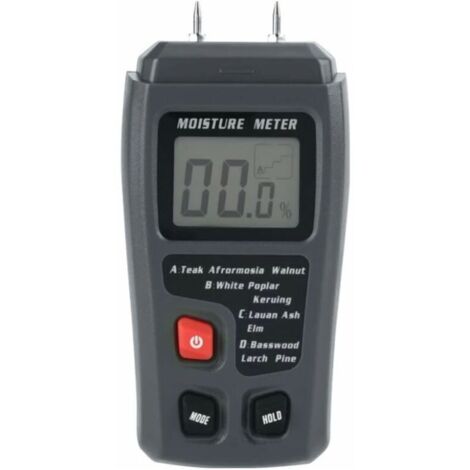 Misuratore di umidità del legno digitale LCD KZQ, tester di umidità, rilevatore di perdite d'acqua per legno, materiali da costruzione in legno, pareti in legno, pavimenti in carta