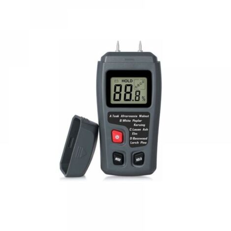 Misuratore di umidità del legno portatile KZQ, rilevatore di umidità del legno LCD, misuratore di umidità per misurare l'umidità della carta da ardere