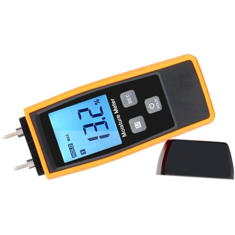 Misuratore di umidità digitale per legna da ardere, tester portatile per l'umidità del legno