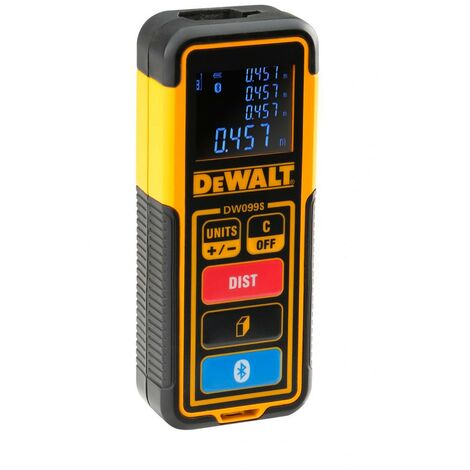 Misuratore Laser Bluetooth DeWALT DW099S (30 m)