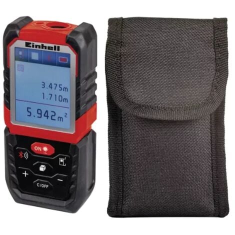 Misuratore laser Einhell TE-LD 60 misura fino a 60m bluetooth custodia inclusa