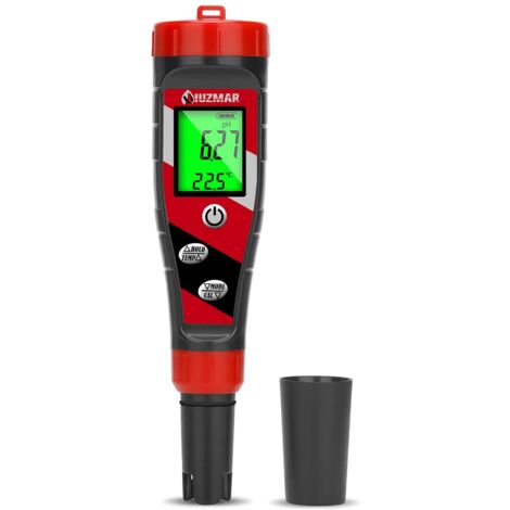 Misuratore pH digitale Misuratore pH TDS EC per soluzione nutritiva idroponica Misuratore pH ed EC con display LCD Tester acqua TDS Misuratore pH PPM per installazione DWC Coltivazione aeroponica in t