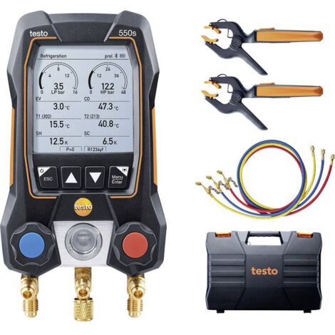 Misuratore refrigerante testo 550 Smart Set
