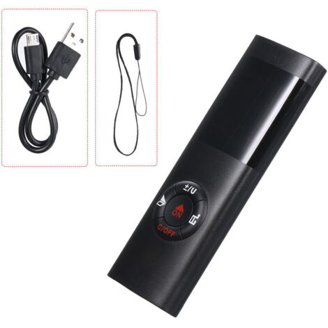 Misurazione laser, 40 m - Telemetro laser con batteria al litio ricaricabile, per misurare distanze, calcolare aree e volumi.