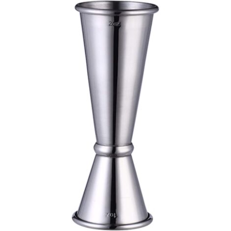 Misurino in acciaio inossidabile da 30/60 ml, misurino per cocktail, misurino per alcolici, misurino per cocktail premium doppio stile da cucina, per cocktail e bevande fatte in casa, bellissimi strum