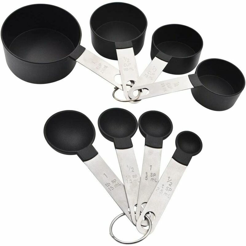 FVO - Misurino in plastica con misurino - Set da 8...
