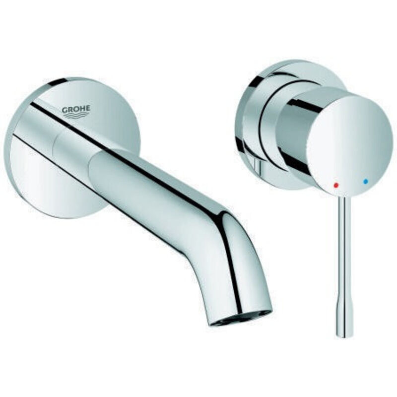 Grohe - Mitigeur lavabo 2 trous essence fms · saillie 183mm chromé