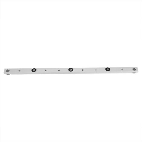 Miter Bars, Aluminum Alloy Miter Bar, Table Saw Bar, Gauge Rod, Durable Woodworking Tool, Miter Gauge Jig and Mounting Bar for the (450 slider)