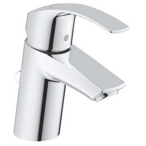 MITIGATEUR MONOCOMMANDE LAVABO LIGNE EUROSMART Dimensions : Chrome
