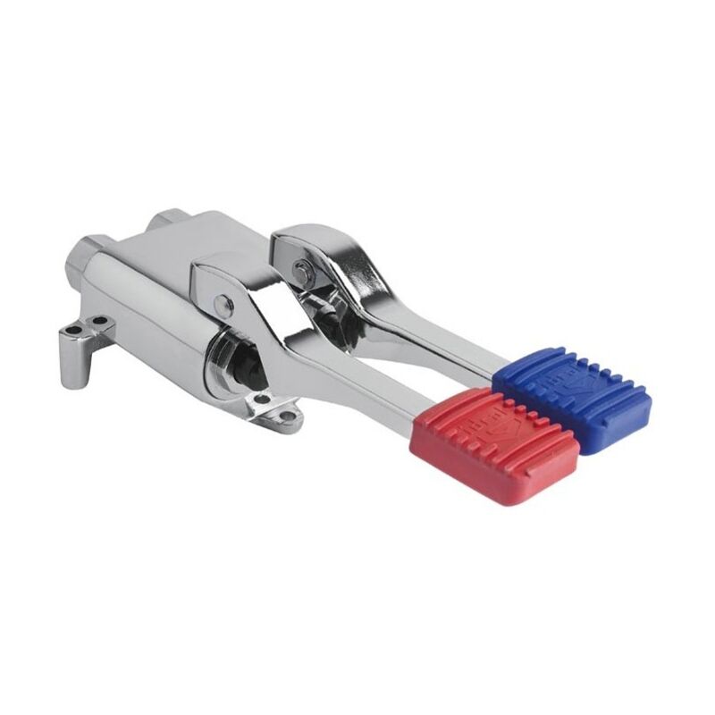 Idral - Mélangeur à pédale au sol en laiton chromé