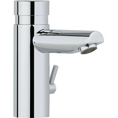 Mitigeur a fermeture auto de lavabo pour chaud et froid