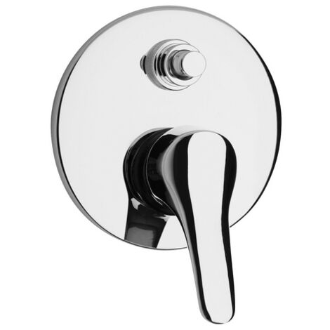 Mitigeur à levier unique de douche intégré avec déviateur de ligne derby