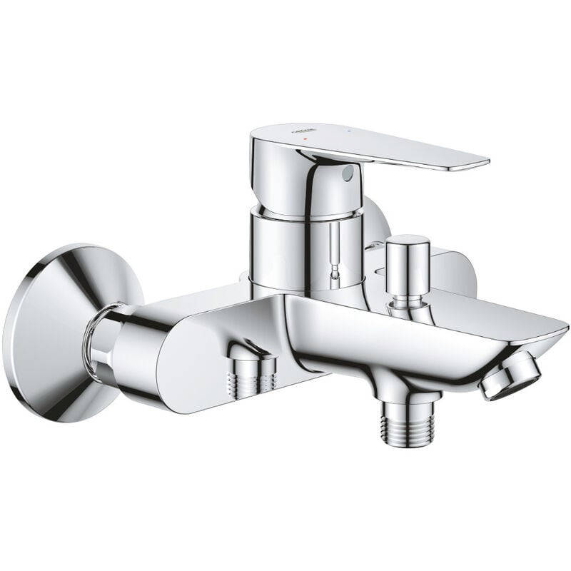 Grohe - BauEdge Mitigeur Monocommande Bain/Douche, Chrome (23914001)