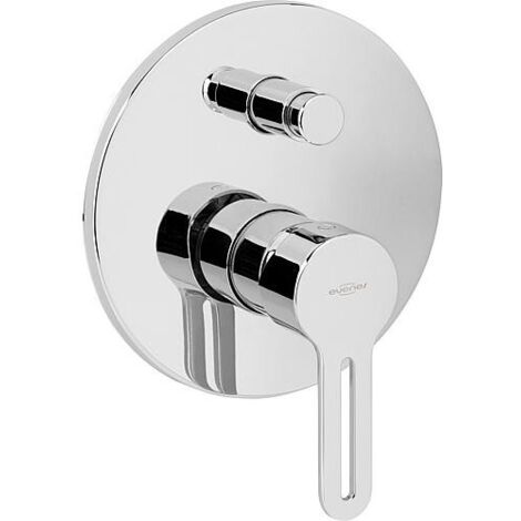 Mitigeur baignoire encastré Enzan rosace Ø 155 mm chrome