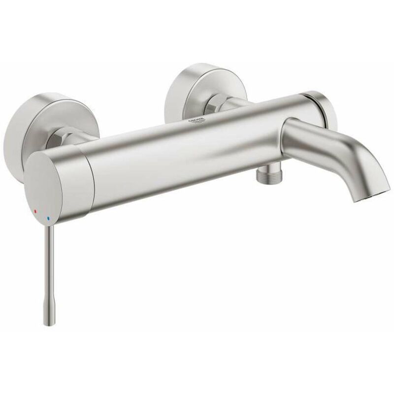 Grohe - Essence - Mitigeur de baignoire, supersteel 33624DC1