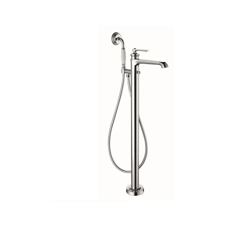 Mitigeur baignoire ilot rétro Paini Lady's chrome