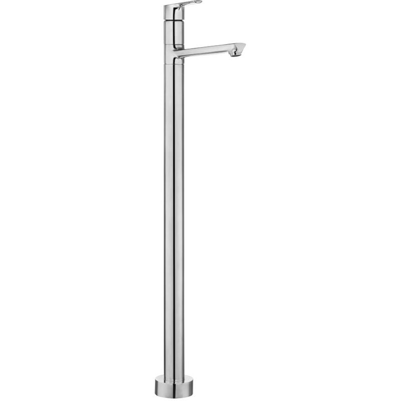 Colonne baignoire luna chrome