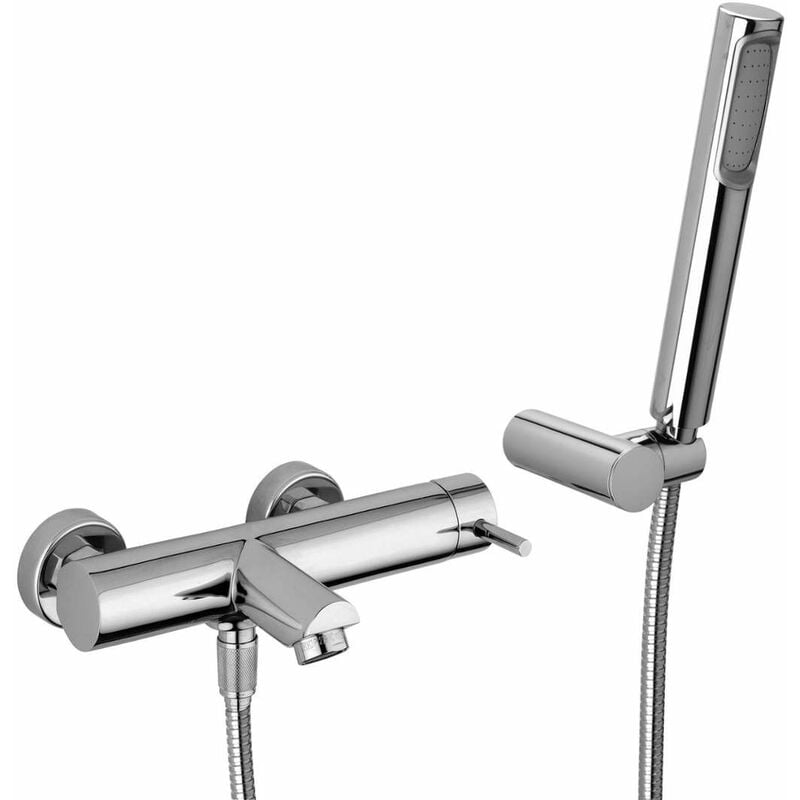 Paffoni Stick - Mitigeur de baignoire avec accessoires, chrome SK023CR