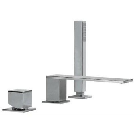 Mitigeur bain d’étagère Bec 180mm Chromé CUADRO-TRES - TRES 00616106
