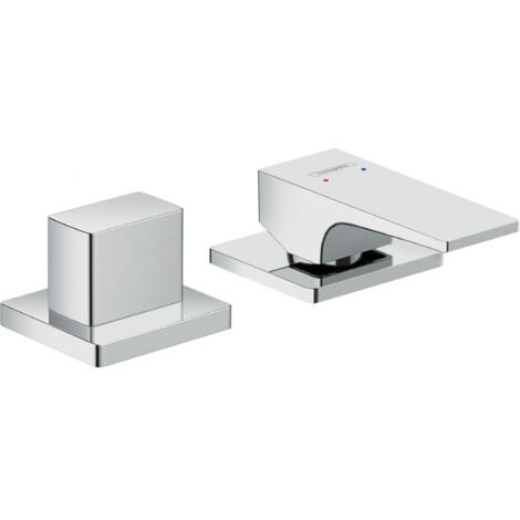 Mitigeur bain douche 2 sorties poignée manette HANSGROHE Metropol chromé