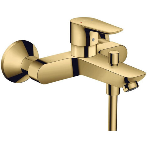 mitigeur bain/douche aspect doré poli