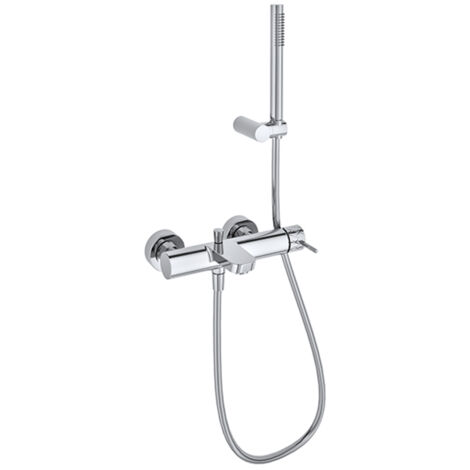 Mitigeur Bain-douche avec ensemble de douche, ODISEA JOYA Chromé - 590501MO