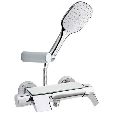 Mitigeur bain-douche avec ensemble de douche URBAN CHIC, Chromé - 210501K3