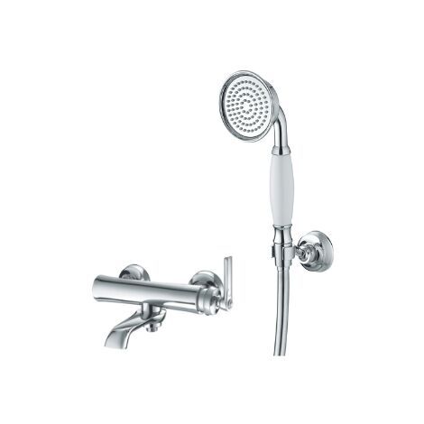 Mitigeur bain douche avec pommeau de douche et support Paini Lady's Chrome