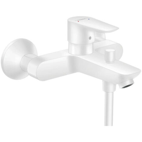 mitigeur bain/douche blanc mat