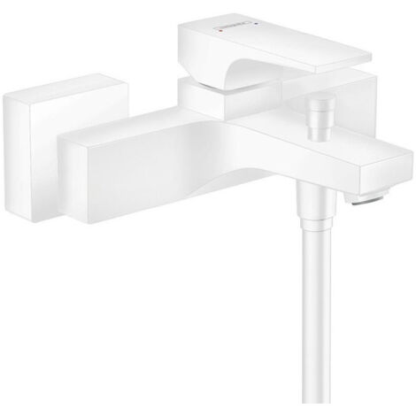 mitigeur bain/douche blanc mat