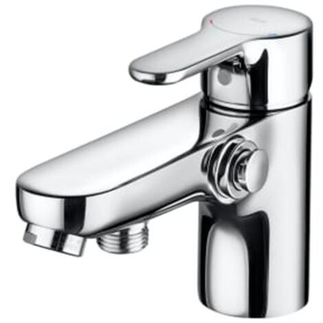 Mitigeur bain-douche L20 monotrou avec inverseur automatique - Chromé - Roca - A5A0509C00