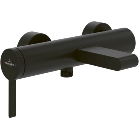 Mitigeur bain douche mécanique VILLEROY ET BOCH Dawn Noir mat