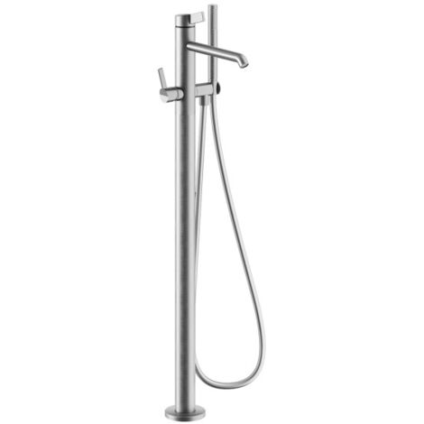 Mitigeur bain douche monocolonne inox Piega - CRISTINA ONDYNA PA18928