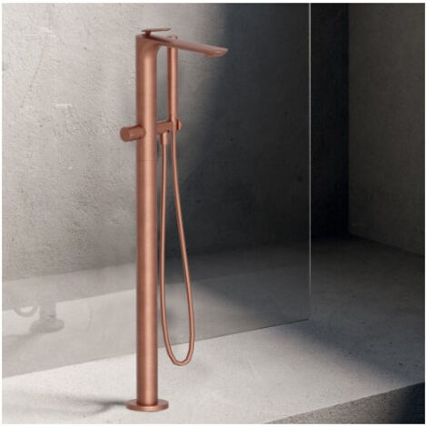 Mitigeur bain douche monocolonne Or Rose Brossé FOIL - CRISTINA ONDYNA FL18934P