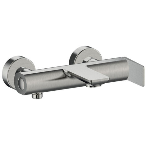 Mitigeur bain douche mural metal brosse - CRISTINA ONDYNA BA10777