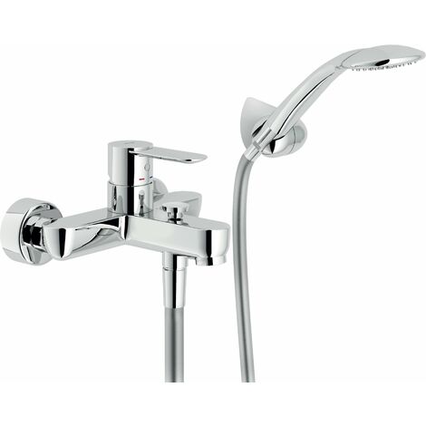 Mitigeur bain-douche mural Nobili Sand series SA99110CR  Chromé - Laiton