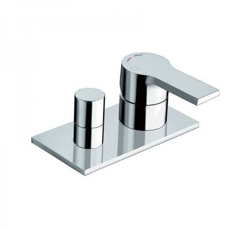 Mitigeur bain douche seul sur gorge Chrome OMEGA - CRISTINA ONDYNA OG12951