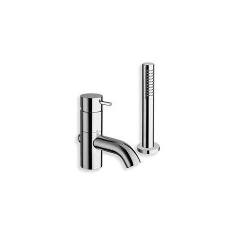 Mitigeur Bain/douche sur gorge complet TRIVERDE chromé - Cristina Ondyna TV12151