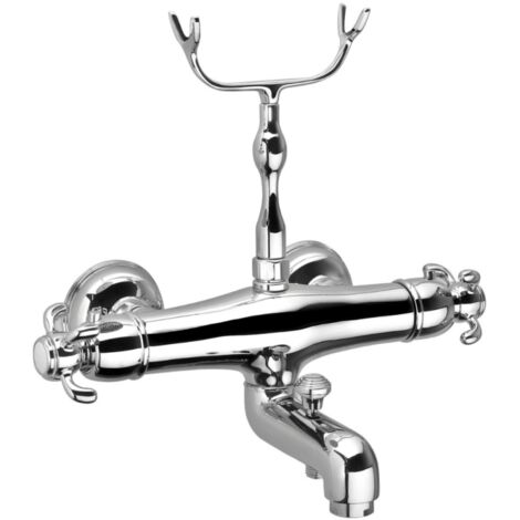 Mitigeur bain douche thermostatique PAINI Tiffany chromé