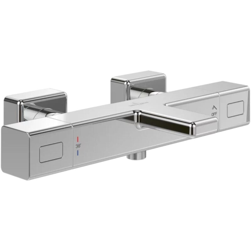 Villeroy&boch - Mitigeur bain douche thermostatique villeroy et boch Universal carré Chrome