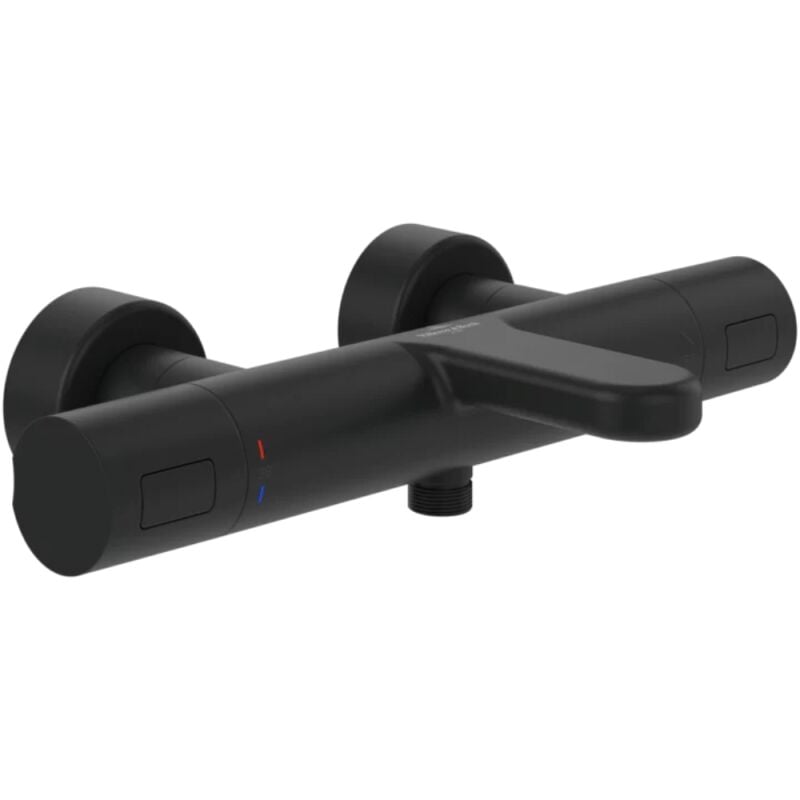 Villeroy&boch - Mitigeur bain douche thermostatique villeroy et boch Universal rond Noir mat