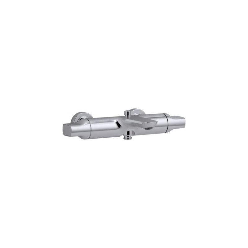 Jacob Delafon - Mitigeur thermostatique bain douche aleo mur chrome - kohler