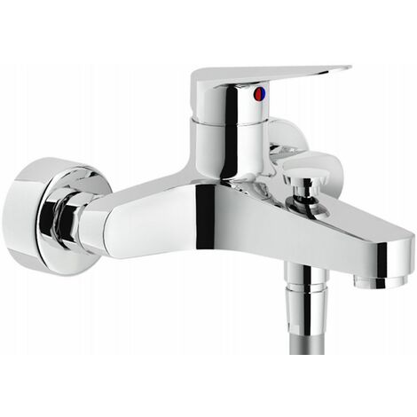 Mitigeur bain mural sans douchette Nobili Blues series BS101110/1CR  Chromé - Laiton