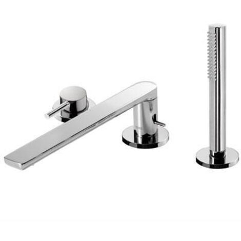 Mitigeur bain sur gorge MAX avec douchette anticalcaire - TRES 06216102