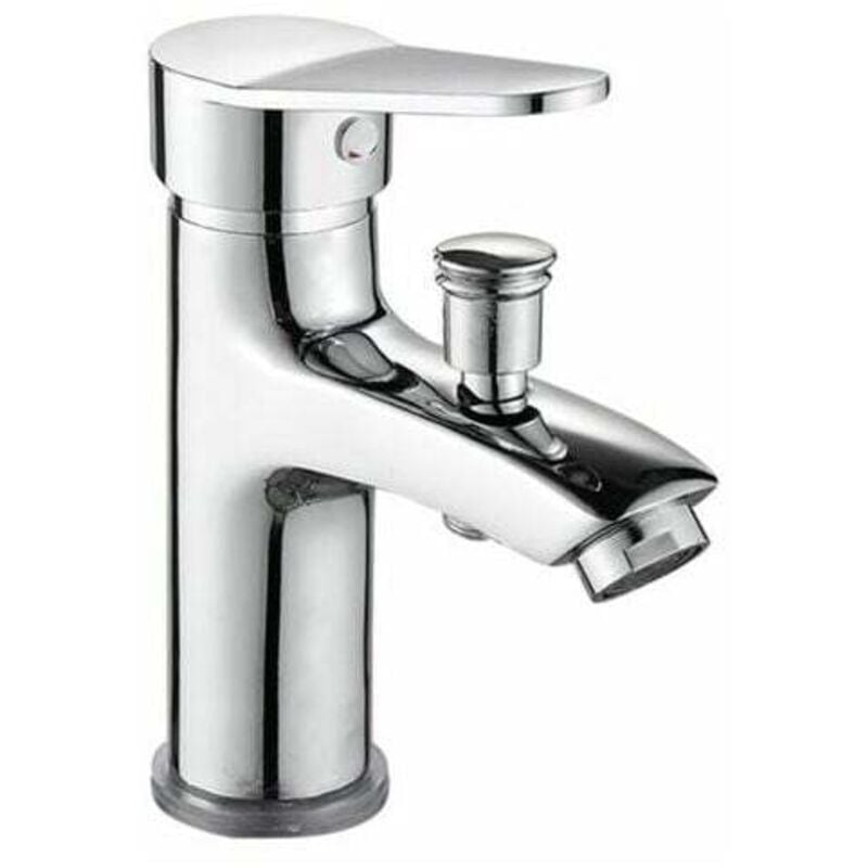 Mitigeur Bains/Douche, Monotrou Chromé,Mitigeur monocommande Bain