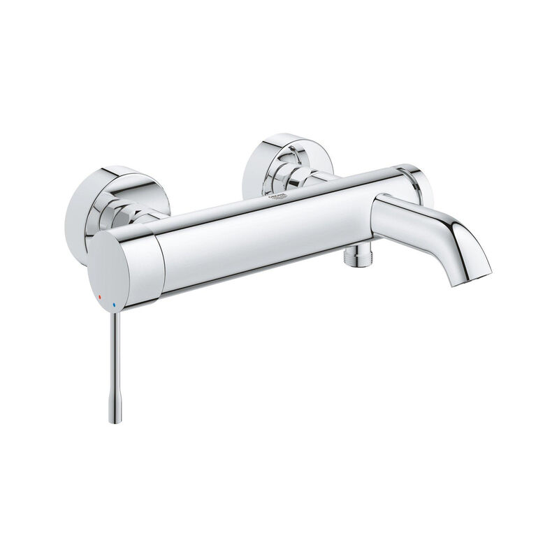 Essence Robinet de baignoire avec inverseur et raccords Chrome - Grohe