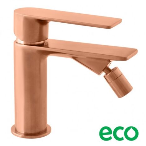 Mitigeur bidet à poser NIL en laiton rose gold brossé sans siphon