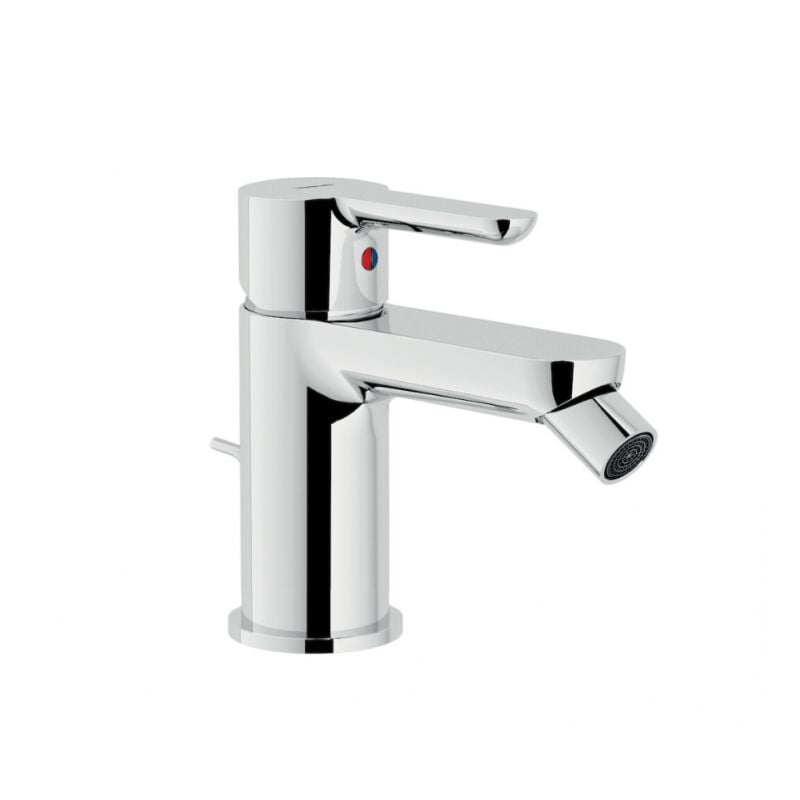 Nobili - Mélangeur monocommande pour bidet à économie d'énergie en laiton chromé